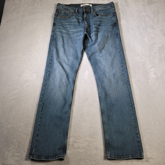 Signature by Levi Strauss & Co. Other - Signature by Levi Strauss & Co S51 Straight Jeans Mens 34x32.5 Blue Medium Wash